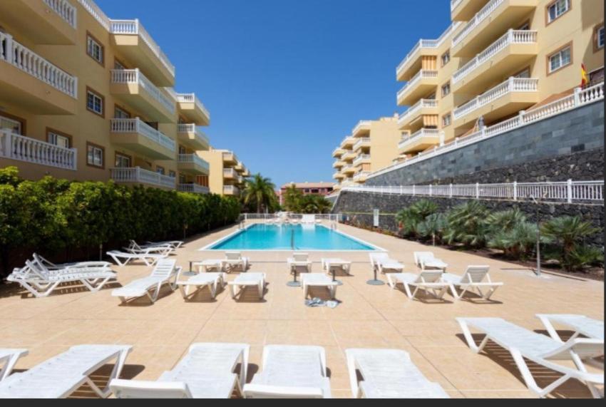 Apartmán Palm-Mar Heated Pool,Parking,Air,Wifi Exteriér fotografie